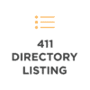 411-directory Listing logo