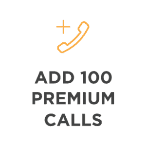 Add 100 Premium Calls logo