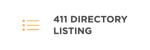 411 Directory Listing Logo