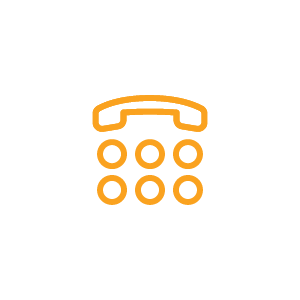 Assigned telephone number icon