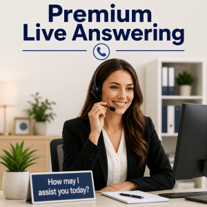 Virtual Office Premium Live Answering Service Find-Me Follow-Me